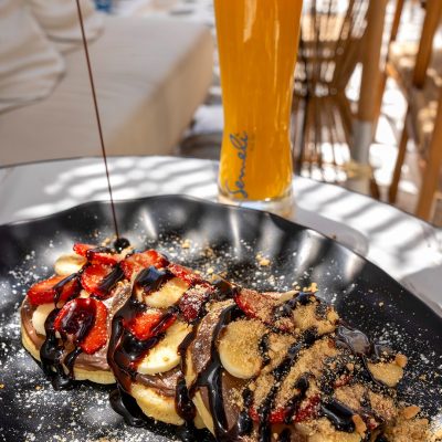 Semeli the Bar Mykonos pancakes